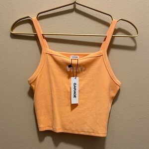 Garage Women's Peach Crop Top